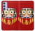 S3045 Japon Bonne chance Daruma Poupée Etui Coque Housse pour Samsung Galaxy A54 5G