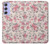 S3095 Motif Rose millésimé Etui Coque Housse pour Samsung Galaxy A54 5G