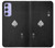 S3152 Noir Ace of Spade Etui Coque Housse pour Samsung Galaxy A54 5G