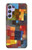 S3341 Paul Klee Raumarchitekturen Etui Coque Housse pour Samsung Galaxy A54 5G