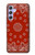 S3355 Motif Bandana Rouge Etui Coque Housse pour Samsung Galaxy A54 5G