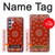 S3355 Motif Bandana Rouge Etui Coque Housse pour Samsung Galaxy A54 5G