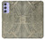 S3396 Dendérah Zodiaque Egypte ancienne Etui Coque Housse pour Samsung Galaxy A54 5G