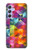 S3477 Motif abstrait de diamant Etui Coque Housse pour Samsung Galaxy A54 5G