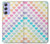 S3499 Motif coloré coeur Etui Coque Housse pour Samsung Galaxy A54 5G