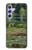 S3674 Claude Monet La passerelle japonaise et la piscine de nénuphars Etui Coque Housse pour Samsung Galaxy A54 5G