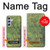 S3748 Van Gogh une ruelle dans un jardin public Etui Coque Housse pour Samsung Galaxy A54 5G