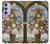 S3749 Vase de fleurs Etui Coque Housse pour Samsung Galaxy A54 5G