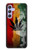 S3890 Drapeau Rasta Reggae Fumée Etui Coque Housse pour Samsung Galaxy A54 5G