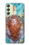 S1424 Tortue de mer Etui Coque Housse pour Samsung Galaxy A24 4G