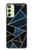 S3479 Marine Bleu Art Graphique Etui Coque Housse pour Samsung Galaxy A24 4G