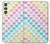 S3499 Motif coloré coeur Etui Coque Housse pour Samsung Galaxy A24 4G