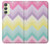 S3514 Arc en ciel Zigzag Etui Coque Housse pour Samsung Galaxy A24 4G