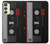 S3516 Ruban cassette millésimé Etui Coque Housse pour Samsung Galaxy A24 4G