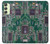 S3519 Electronique Circuit Board graphique Etui Coque Housse pour Samsung Galaxy A24 4G