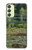 S3674 Claude Monet La passerelle japonaise et la piscine de nénuphars Etui Coque Housse pour Samsung Galaxy A24 4G