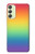 S3698 Drapeau de fierté LGBT Etui Coque Housse pour Samsung Galaxy A24 4G