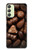 S3840 Amateurs de chocolat au lait au chocolat noir Etui Coque Housse pour Samsung Galaxy A24 4G