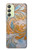 S3875 Tapis vintage en toile Etui Coque Housse pour Samsung Galaxy A24 4G
