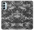 S3293 Urban Noir Camo Camouflage Etui Coque Housse pour Samsung Galaxy M14