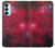 S3368 Zodiaque Rouge Galaxie Etui Coque Housse pour Samsung Galaxy M14