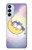 S3485 Mignon sommeil Licorne Etui Coque Housse pour Samsung Galaxy M14