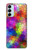 S3677 Mosaïques de briques colorées Etui Coque Housse pour Samsung Galaxy M14