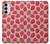 S3719 Modèle de fraise Etui Coque Housse pour Samsung Galaxy M14