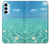 S3720 Summer Ocean Beach Etui Coque Housse pour Samsung Galaxy M14