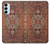 S3813 Motif de tapis persan Etui Coque Housse pour Samsung Galaxy M14