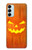 S3828 Citrouille d'Halloween Etui Coque Housse pour Samsung Galaxy M14