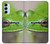 S3845 Grenouille verte Etui Coque Housse pour Samsung Galaxy M14