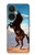 S0934 Sauvage Black Horse Etui Coque Housse pour OnePlus Nord CE 3 Lite, Nord N30 5G