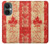 S1603 Drapeau du Canada Vieux Millésime Etui Coque Housse pour OnePlus Nord CE 3 Lite, Nord N30 5G