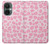 S2213 Motif rose Léopard Etui Coque Housse pour OnePlus Nord CE 3 Lite, Nord N30 5G