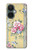 S2229 Fleurs millésimé Etui Coque Housse pour OnePlus Nord CE 3 Lite, Nord N30 5G
