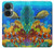 S2568 Mer Poissons marins Coraux Sous-marine Océan Etui Coque Housse pour OnePlus Nord CE 3 Lite, Nord N30 5G
