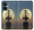 S2897 Pirate Ship Lune Nuit Etui Coque Housse pour OnePlus Nord CE 3 Lite, Nord N30 5G