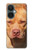 S2903 Chien américain Pitbull Etui Coque Housse pour OnePlus Nord CE 3 Lite, Nord N30 5G
