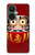 S3023 Japon Bonne chance Daruma Poupée Etui Coque Housse pour OnePlus Nord CE 3 Lite, Nord N30 5G