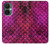 S3051 Rose Sirène écailles de poisson Etui Coque Housse pour OnePlus Nord CE 3 Lite, Nord N30 5G