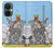 S3068 Carte de tarot Reine des épées Etui Coque Housse pour OnePlus Nord CE 3 Lite, Nord N30 5G