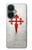 S3200 Ordre de Santiago Croix de Saint-Jacques Etui Coque Housse pour OnePlus Nord CE 3 Lite, Nord N30 5G