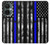 S3244 Ligne Bleu mince Etats-Unis Etui Coque Housse pour OnePlus Nord CE 3 Lite, Nord N30 5G