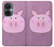 S3269 Porc Dessin animé Etui Coque Housse pour OnePlus Nord CE 3 Lite, Nord N30 5G