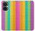 S3678 Vertical arc-en-ciel coloré Etui Coque Housse pour OnePlus Nord CE 3 Lite, Nord N30 5G