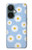 S3681 Motif de fleurs de marguerite Etui Coque Housse pour OnePlus Nord CE 3 Lite, Nord N30 5G