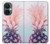 S3711 Ananas rose Etui Coque Housse pour OnePlus Nord CE 3 Lite, Nord N30 5G