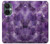 S3713 Graphique violet améthyste à quartz imprimé Etui Coque Housse pour OnePlus Nord CE 3 Lite, Nord N30 5G
