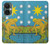 S3744 Carte de tarot l'étoile Etui Coque Housse pour OnePlus Nord CE 3 Lite, Nord N30 5G